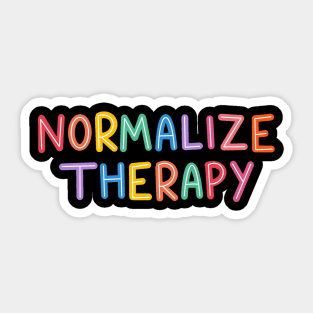 Normalize Therapy Sticker